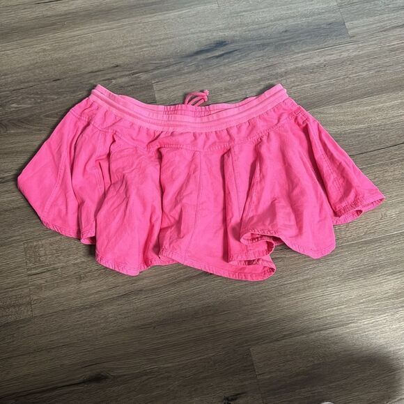Daily Practice by Anthropologie Courtside Pink Mini Skirt L - Picture 3 of 5
